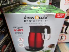 | 1x | DREW & COLE REDI KETTLE 1.7L | UNCHECKED AND BOXED | NO ONLINE RE-SALE | SKU C5060541513570 |