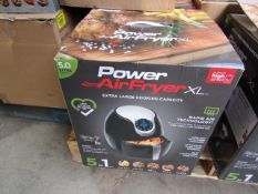 | 1x | POWER AIR FRYER XL 5.0L | UNCHECKED AND BOXED | NO ONLINE RE-SALE | SKU C5060191466936 |