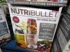 | 1x | NUTRIBULLET 900 SERIES | UNCHECKED AND BOXED | NO ONLINE RE-SALE | SKU C5060191463409 |