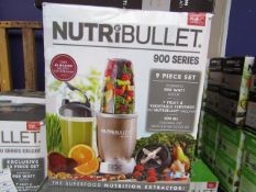 | 1x | NUTRIBULLET 900 SERIES | UNCHECKED AND BOXED | NO ONLINE RE-SALE | SKU C5060191467353 |