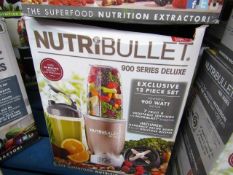 | 1x | NUTRIBULLET 900 SERIES | UNCHECKED AND BOXED | NO ONLINE RE-SALE | SKU C5060191463409 |