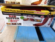 | 1x | RED COPPER 5 MINUTE CHEF | UNCHECKED & BOXED | NO ONLINE RE-SALE | SKU C5060541512757 |