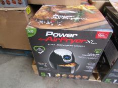 | 1x | POWER AIR FRYER XL 5.0L | UNCHECKED AND BOXED | NO ONLINE RE-SALE | SKU C5060191466936 |