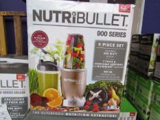 | 1x | NUTRIBULLET 900 SERIES | UNCHECKED AND BOXED | NO ONLINE RE-SALE | SKU C5060191467353 |