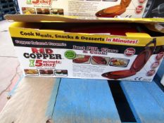 | 1x | RED COPPER 5 MINUTE CHEF | UNCHECKED & BOXED | NO ONLINE RE-SALE | SKU C5060541512757 |