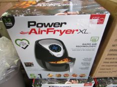 | 1x | POWER AIR FRYER XL 3.2L | UNCHECKED AND BOXED | NO ONLINE RE-SALE | SKU C5060191465366 |