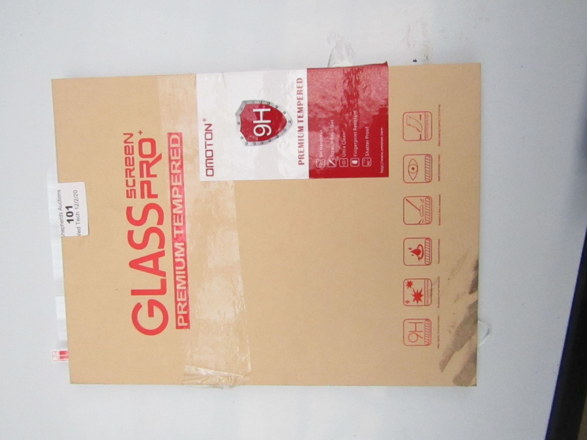 Glass Screen Pro premium tempered, unchecked and boxed.