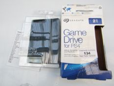 Seagate 2TB game drive, untested and boxed.