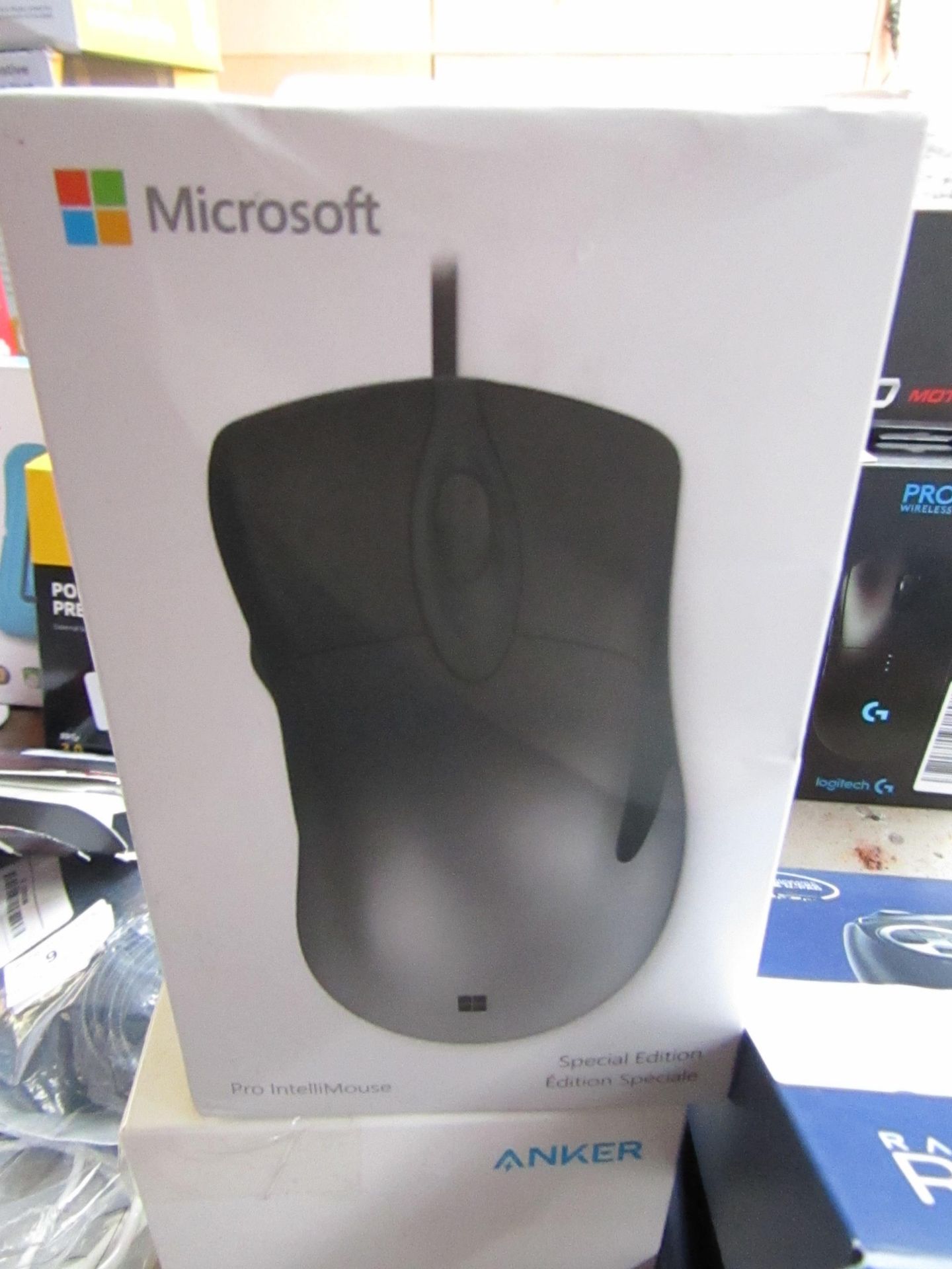 Microsoft Special Edition Pro IntelliMouse, untested and boxed. RRP £60.00
