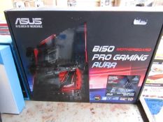 Asus B150 Pro gaming motherboard, untested and boxed. RRP £186.00