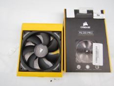 CORSAIR - ML120 PRO - Magnetic levitation Fan - Untested and boxed.