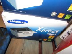 Samsung Xpress M2026 printer, untested and boxed. RRP £75.00