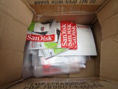 4x Various picked at random SD cards, GB may vary from 8GB to 128GB. Untested.