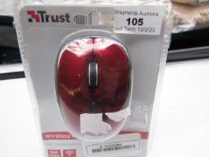 Trust wireless mouse, untested and packaged.