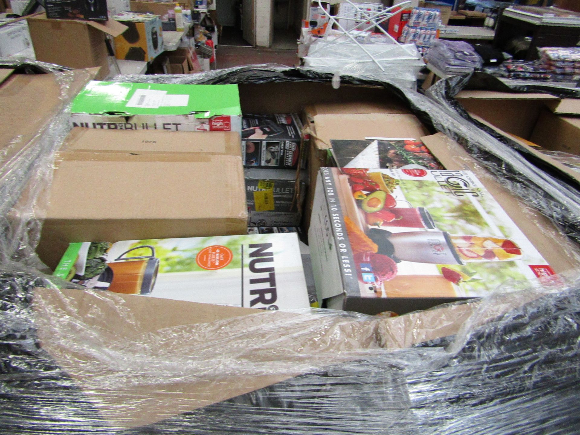 | APPROX 37X | THE PALLET CONTAINS NUTRI BULLETS, REDI KETTLES, AIR FRYER XL'S, RED COPPER CHEFS AND - Image 2 of 2