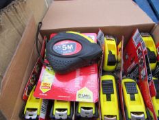 Dekton 5m x 19mm tape measure, new and packaged.