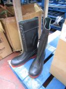 Centex S55 Comnpactor Steel Toe Cap Wellies size 8, new