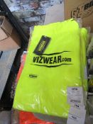 Vizwear cargo trousers, size XL, new and packaged.