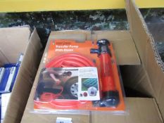 Stag Tools Transfer Pump with hoses set, new and packaged.