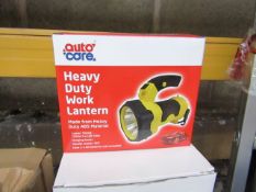Auto Care heavy duty lantern, new and boxed.