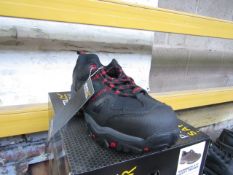 Regatta Professional Riverbeck safety steel toe-cap trainer, size 7, new and boxed.