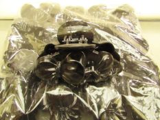 12 x Black Extra Large Hair Claws RRP £2.99 each @ Claires Accessories new