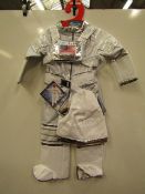 Adventure Factory Astronauts Space Flight Jumpsuit with Helmet & Belt age 3-4 years RRP £24.99 new