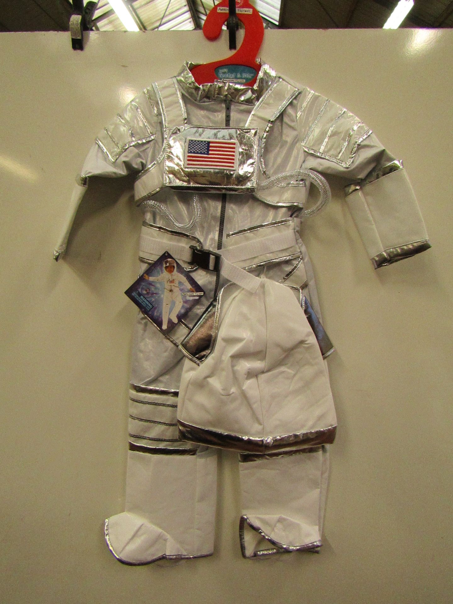 Adventure Factory Astronauts Space Flight Jumpsuit with Helmet & Belt age 3-4 years RRP £24.99 new