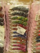 12 x  Decorative Hair Banana Hair Claws RRP £3.50 each @ Claire's Accessories new see image for