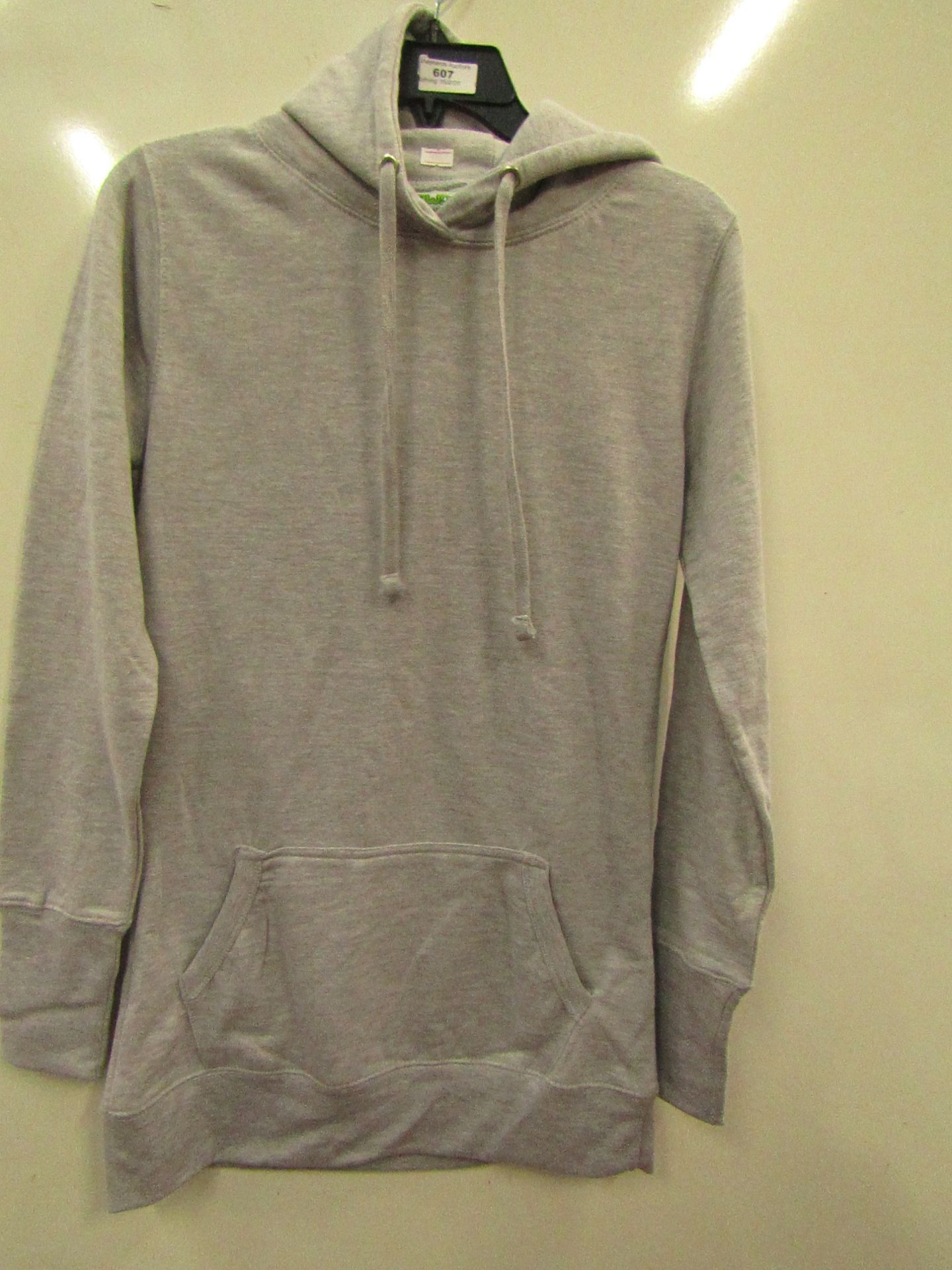 All We Do Ladies Longline Hooded Top size XS