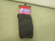 3 x Spanx by Sara Blackely Plushy Feely Knee Socks Grey one size RRP £10 each new & packaged