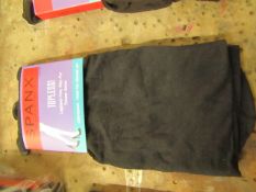 3 x Spanx by Sara Blackely Topless Fuller Calf Trouser Socks Black one size RRP £5 each on ebay