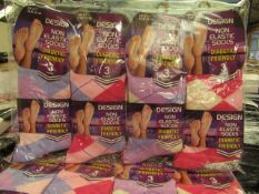 12 x Pairs of Ladies Design Non Elastic Socks size 4-7 new in packaging