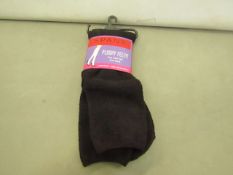 3 x Spanx by Sara Blackely Plushy Feely Knee Socks Black one size RRP £10 each new & packaged