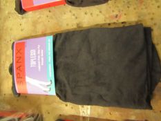 3 x Spanx by Sara Blackely Topless Fuller Calf Trouser Socks Black one size RRP £5 each on ebay