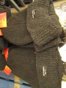 4 X Chunky Knit Fleece Lined Heat Insulate Tog 1.7 Hats all new with tags