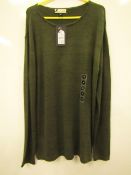 Mens Dressmann Round Neck Jumper size M new with tag