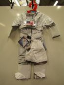 Adventure Factory Astronauts Space Flight Jumpsuit with Helmet & Belt age 3-4 years RRP £24.99 new