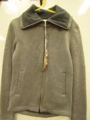 Brave Soul Ladies Fleece Lined Full Zip Jacket size S new with tag