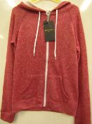 Brave Soul Ladies Full Zip Hoodie size S new with tag