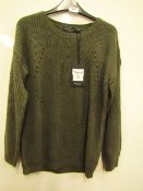 Brave Soul Ladies Jumper size 10 new with tag