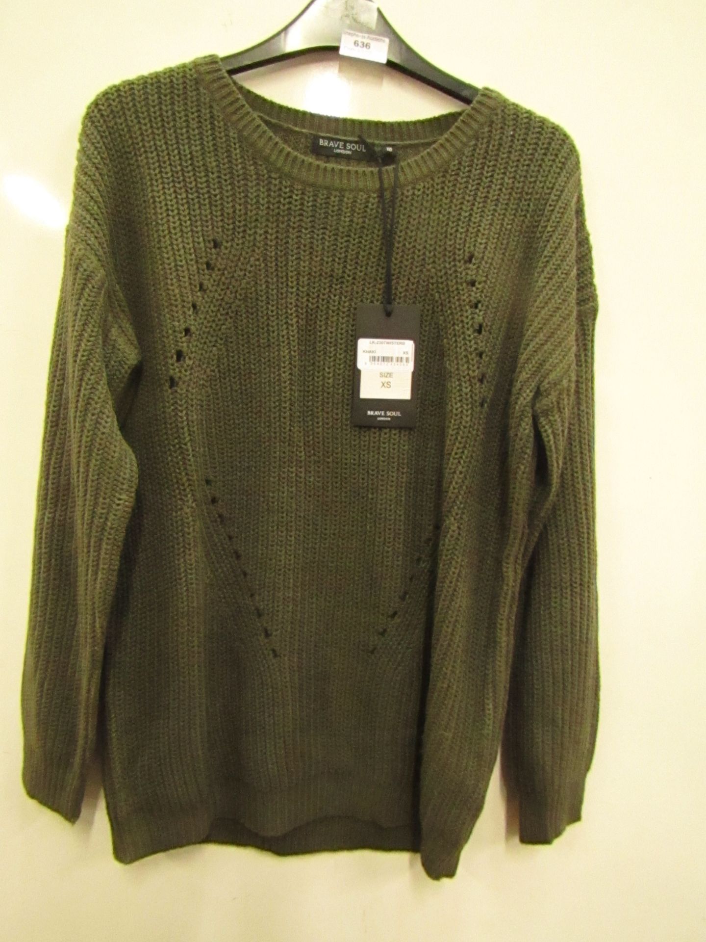 Brave Soul Ladies Jumper size 10 new with tag