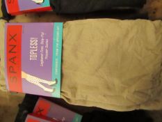 3 x Spanx by Sara Blackely Topless Fuller Calf Trouser Socks Chino one size RRP £5 each on ebay