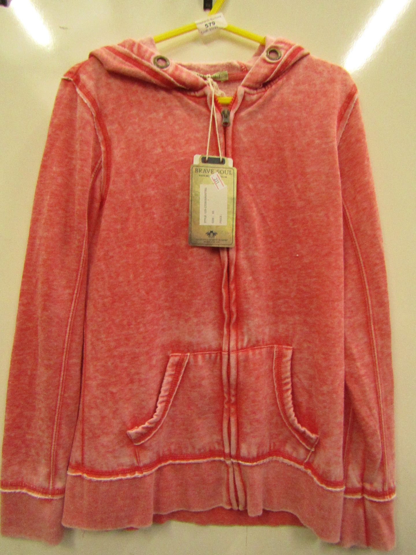 Brave Soul Ladies Full Zip Hoodie size XS new with tag