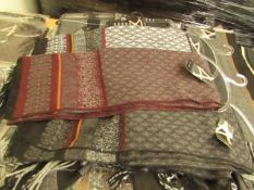 3 X Mens Accessories Scarves,100% Acrylic RRP £9.99 each new with tags