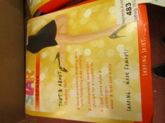 Spanx Star Power Tout & About Black Shaping Skirt  with secret slimming liner size S (8/10) RRP £