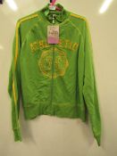 Ladies Fluid Logo Full Zip Top size L new with tag