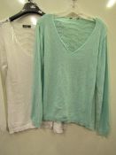 2 x Janina Scoop Front Jumpers size EU46 & 36