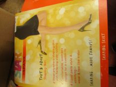 Spanx Star Power Tout & About Black Shaping Skirt  with secret slimming liner size S (8/10) RRP £