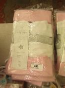 5 x packs of 5 per pack Girls 100% Cotton Crop Tops size 9-10 yrs RRP £5 each new & packaged